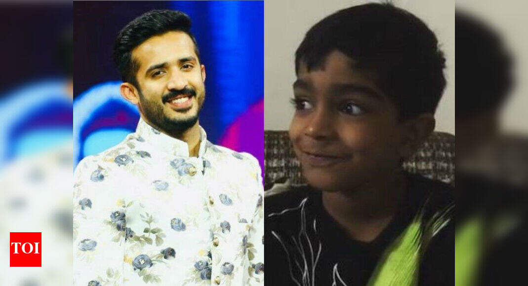 Look who's inspired by Telugu anchor Ravi - Times of India Look who's inspired by Telugu anchor Ravi - Times of India