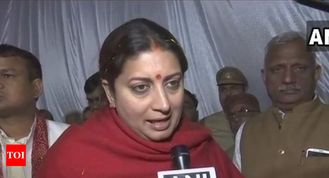 Smriti Irani: 'Does Rahul Gandhi wear janeu only during elections ...