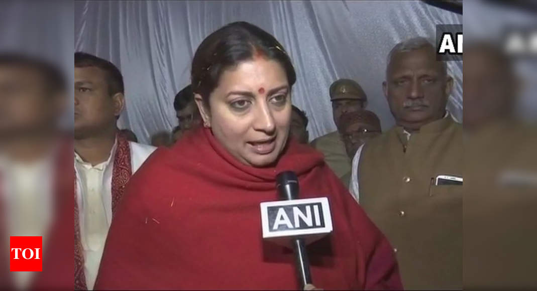 Smriti Irani: 'Does Rahul Gandhi wear janeu only during elections ...