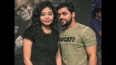 Sneha and Prem bringing in the New Year at Output Bengaluru