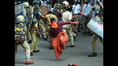 Violence at Sabarimala unleashed by Kerala government: BJP