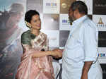 R Narayana Murthy and Kangana Ranaut 