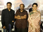 Kamal Jain, KV Vijayendra Prasad and Kangana Ranaut