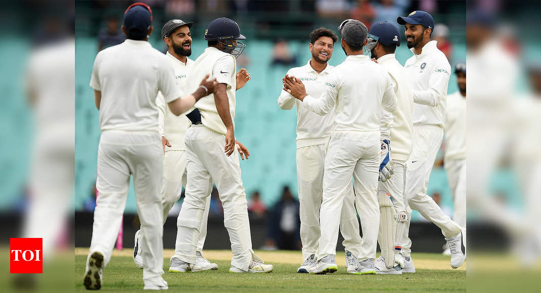 Live Cricket Score, India vs Australia 4th Test Day 5 India win first