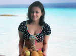 Blue-eyed girl Sneha Ullal is raising temperatures in Maldives