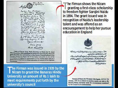 Nizam’s kin pulls out ‘firmans’ showing last ruler’s generosity