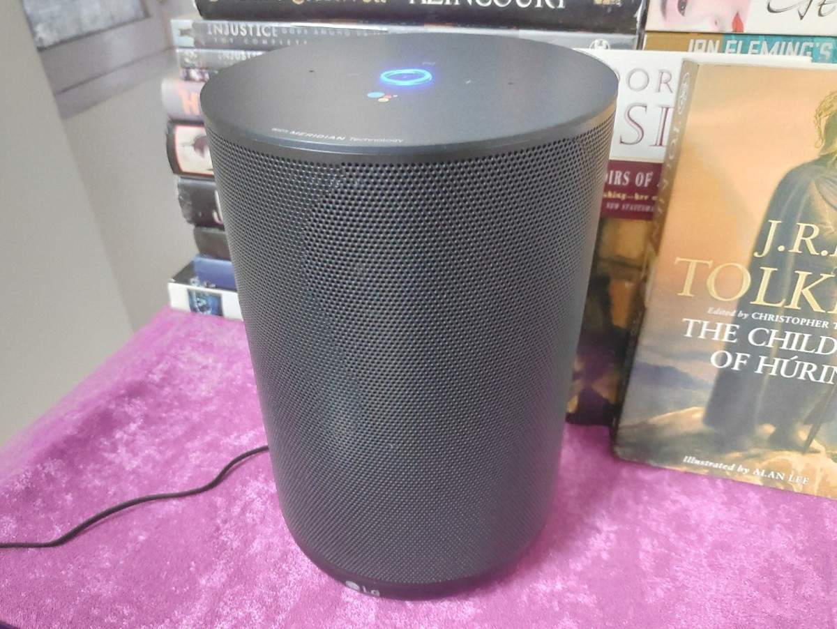 lg wk7 xboom thinq smart speaker