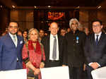 Gulshan Grover, Jaya Bachchan, Jean-Yves Le Drian and Ashok Amritraj