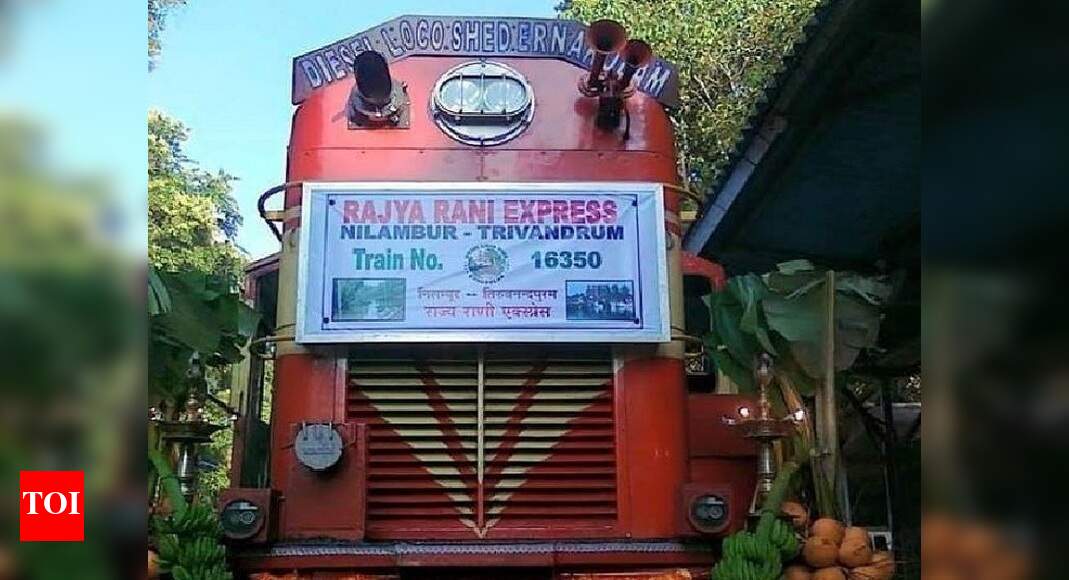 Rajyarani Express now an independent train in Kerala | Kozhikode News ...