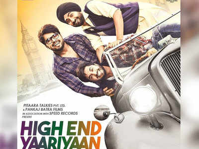 ‘High End Yaariyaan’ poster: Jassie Gill, Ranjit Bawa and Ninja are set to take you on a joy ride