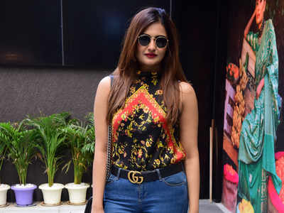 Arthi looked pretty at the launch of Masaba Gupta flagship store