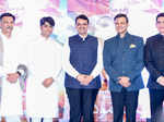 Suresh Oberoi, Sandeep Ssingh, Devendra Fadnavis, Vivek Oberoi and Omung Kumar 