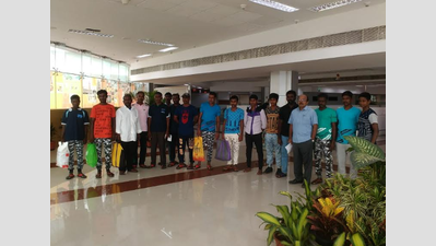 Fishermen released from Sri Lankan jails return to Tamil Nadu