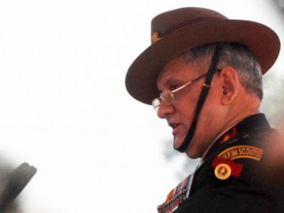 Talks with Taliban should be held but without preconditions: Army chief Rawat