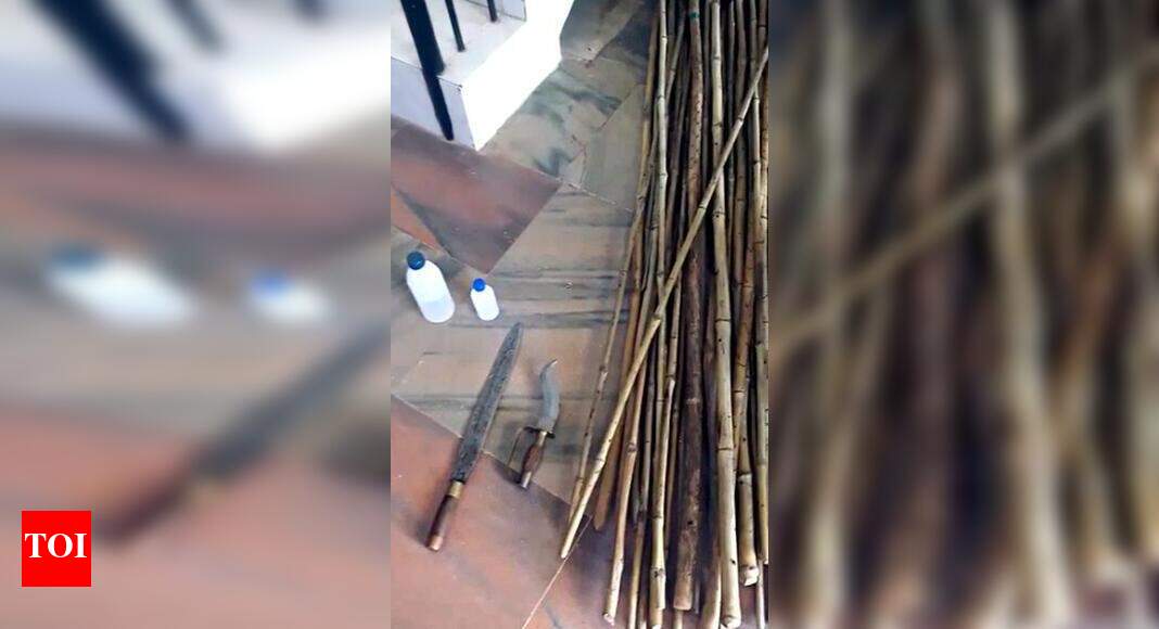 Police seize weapons from RSS office | Thiruvananthapuram News - Times ...