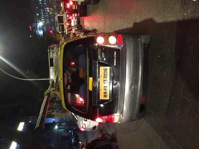 dangerous driving under the nose of mantralaya