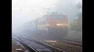 Fog cover continues to delay trains and flights