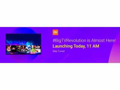 Xiaomi to launch new TV in India today: Here’s how to watch the livestream