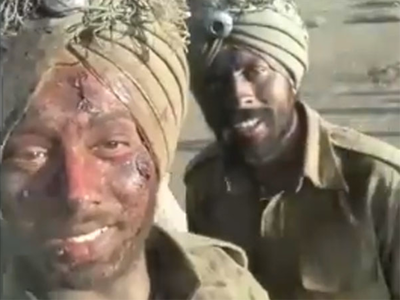 FACT CHECK: Viral video showing injured Indian Army men is staged