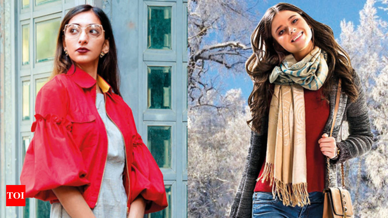 Layer it stylishly, this winter! - Times of India