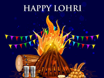 vector illustration of Happy Lohri Punjab festival celebration background,  Stock Vector, Vector And Low Budget Royalty Free Image. Pic. ESY-047924664  | agefotostock