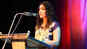Rima Kallingal gives a speech at Soorya Festival