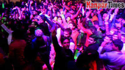 A grand New Year's Eve celebrations in Kanpur