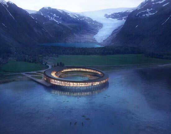 This hotel in the Arctic generates more energy than it consumes