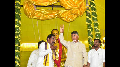Andhra Pradesh CM Chandrababu Naidu lays foundation stone for new airport in Nellore