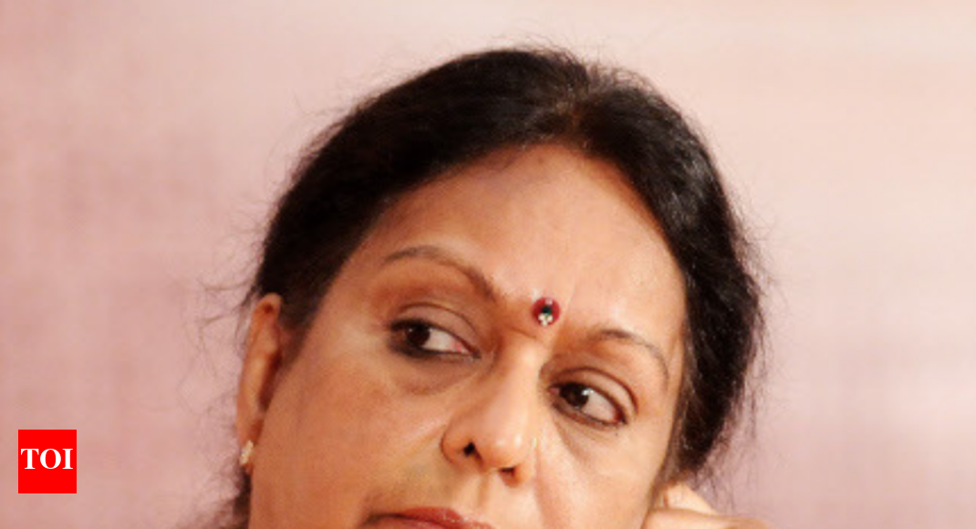 CBI files chargesheet against P Chidambaram's wife - Times of India