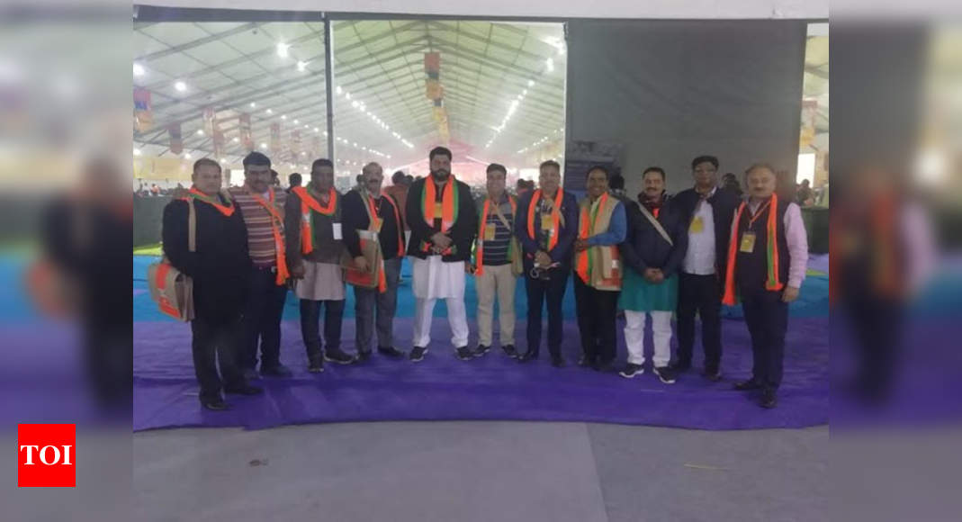Chandigarh team takes part in BJP's two-day national conference