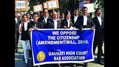 Lawyers take to the streets in protest against citizenship bill