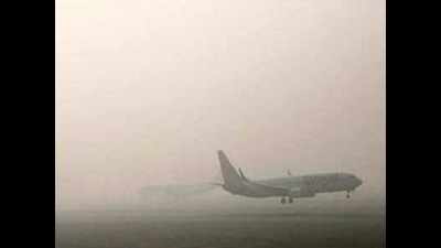 After-effects of morning fog disrupt evening flights at KIA