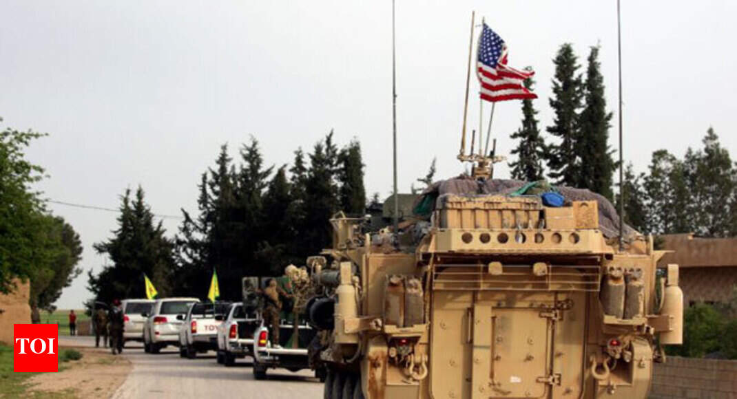 US begins withdrawing gear from Syria, but not troops
