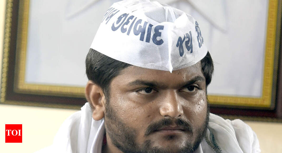 Hardik Patel downplays talk of contesting from Varanasi - Times of India