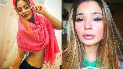 Sara Khan denies the botched lip job rumours, says she's loving it