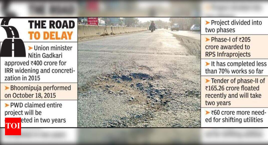 Ring Road widening, concretization to take two more years Nagpur News