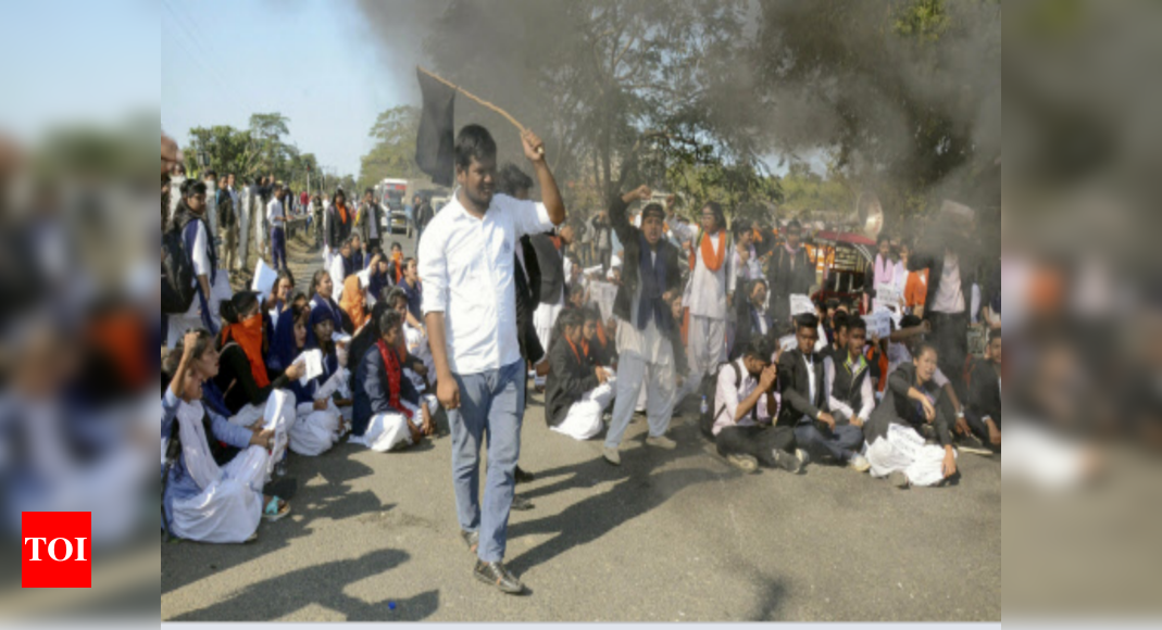 Citizenship Bill Protests Rage On In Assam India News Times Of India 8529