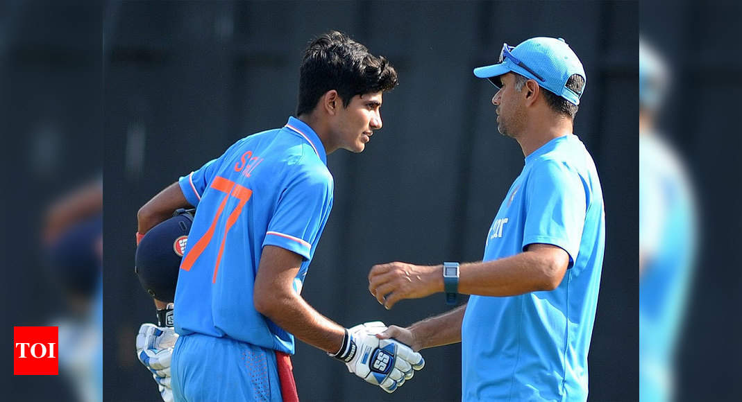 shubman gill: rahul dravid's influence helped my batting