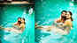 Farhan Akhtar gets cosy with Shibani Dandekar in pool, says 'love you loads'