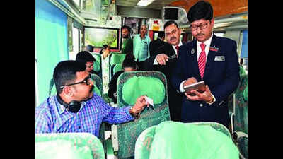 Hi-tech gadgets to monitor vacancy status in trains