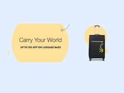 Save up to 70% off on Skybags, Safari & other luggage bags at Paytm Mall