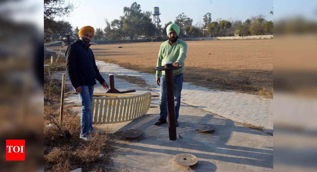 Ludhiana Once role model in country, sports parks of MullanpurDakha