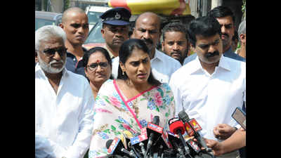 Conspiracy to defame me ahead of LS polls, says YS Sharmila