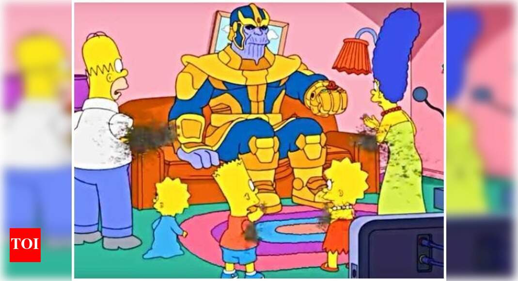 Thanos meets the Simpsons in the show’s latest episode | English Movie ...