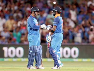 India vs Australia, 2nd ODI: Kohli, Dhoni guide India to series-levelling win against Australia