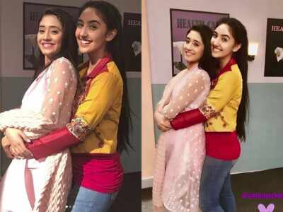 Yeh Rishta Kya Kehlata Hai's little Naira-Ashnoor Kaur meets grown up Naira-Shivangi Joshi