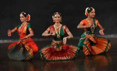 Triple delight of Bharatanatyam dance