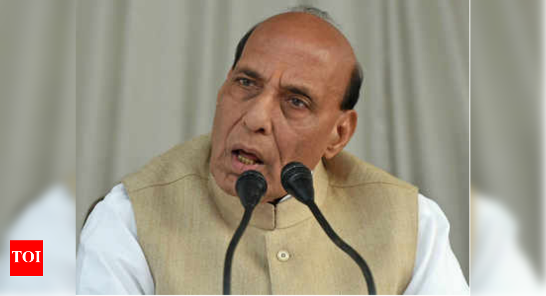 We do not discriminate, says Rajnath; demands debate on mass conversion