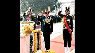 71st Army Day was commemorated by Sapta Shakti Command